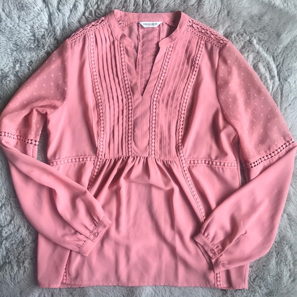 Indigo Tops - Indigo M&S flowy boho top beautiful women 6/small